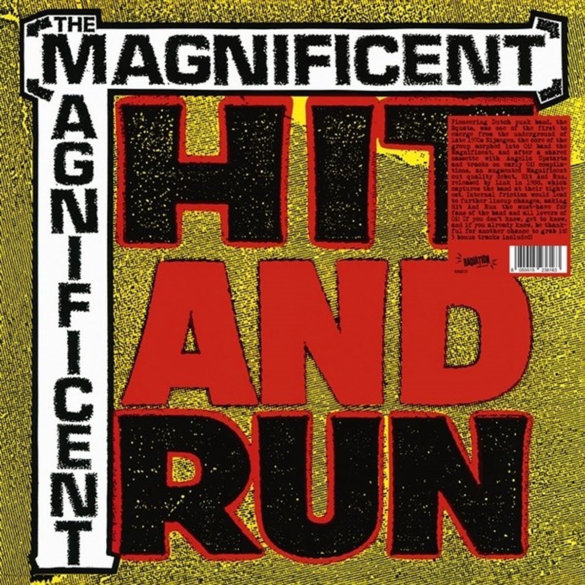 Magnificent - Hit & Run (LP) (Coloured Vinyl)