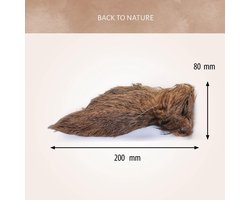Hertenoren met vacht 15STUKS GROOT - hond - hypoallergeen