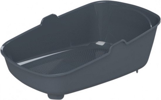 PeeWee XXL kattenbak EcoDome Startpakket Antraciet/Grijs - 66,5 x 48,5 x 46,5 cm