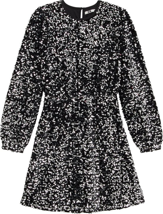 WE Fashion Meisjes jurk met pailletten