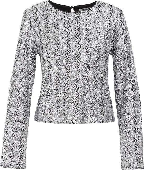 WE Fashion Dames pailletten top