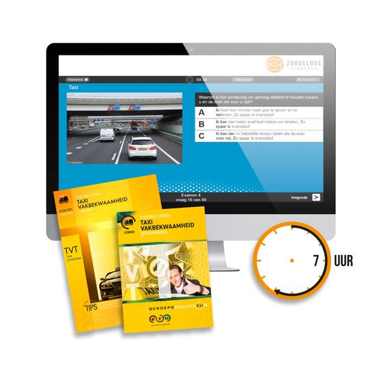 Taxi Theorieboek 2025 met 440 Oefenvragen en 12 Examens Oefenen - Taxichauffeur Vakbekwaamheid Theorie (TVT) - VTO Vervoer & Logistiek