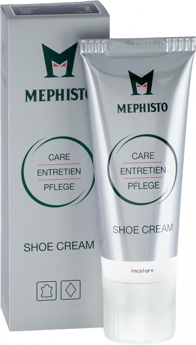 Mephisto Shoe Cream Tube - 398 Middelbruin - 75ml