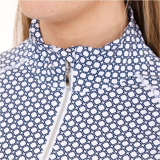 Func Factory dames Longsleeve Shirley navy print maat 46 van Func Factory — afbeelding 3