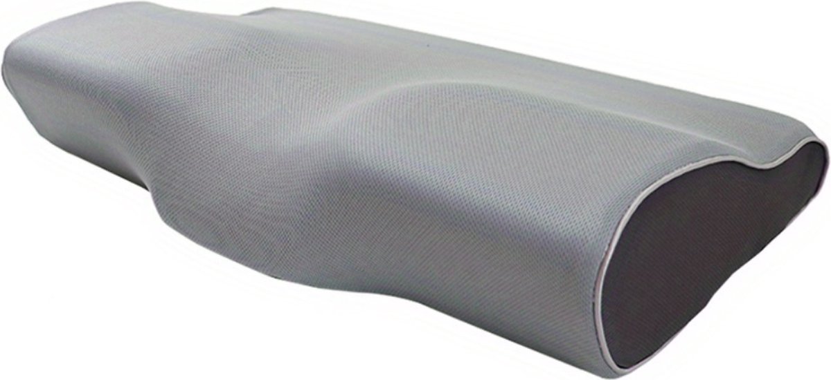 Bovista Anti Snurk Kussen - Anti Snurk Producten - Snore Stopper - Snurken - Kussen Zij Slaper - Apneu Kussen - Tegen Snurken - Grijs