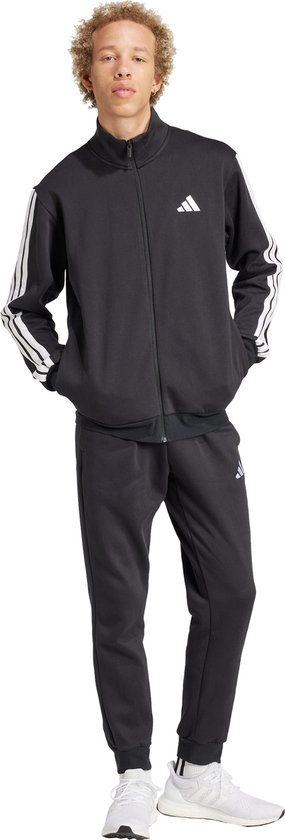 adidas Sportswear 3-STRIPES FLEECE TRAININGSPAK - Heren - Zwart