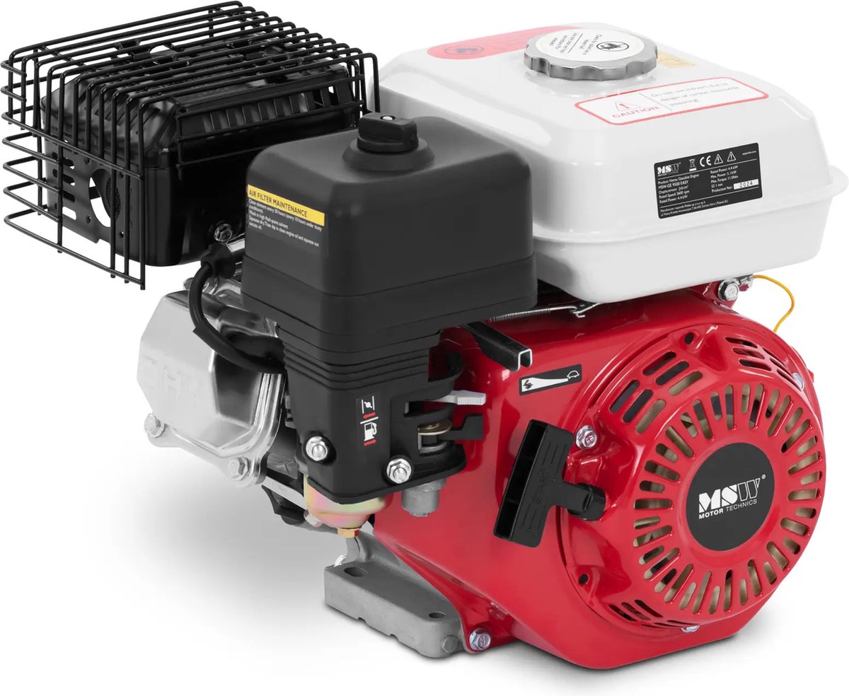 4-takt motor - 9 pk - één cilinder - kabelstart - MSW
