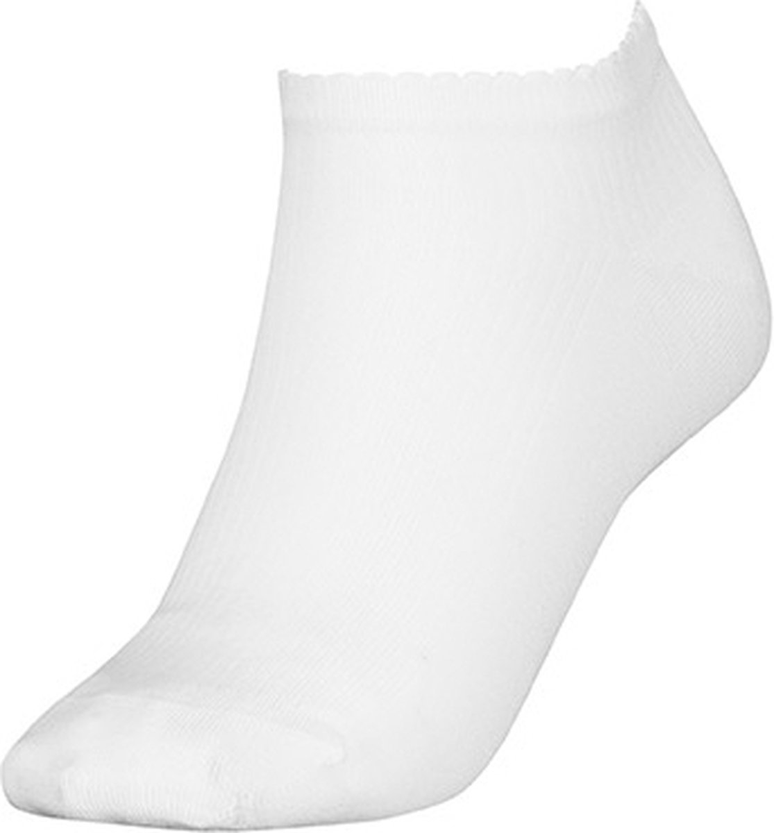 Tommy Hilfiger dames sneakersokken premium rib wit