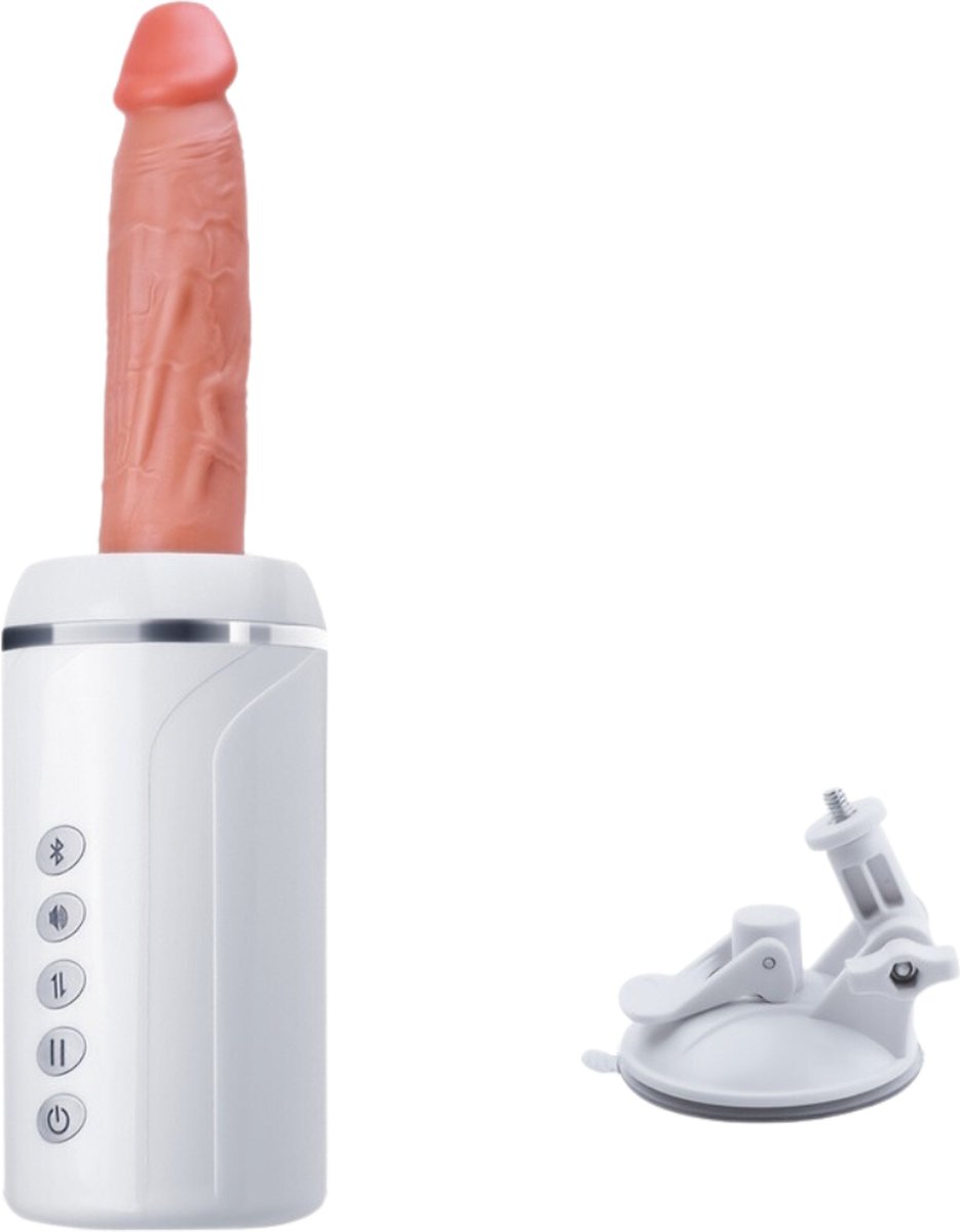 Goedkoopste Bovista Thrusting Dildo - Stotende Vibrator - Buttplug - Bewegende Dildo - Dildo - Verwarmde Dildo - Voor Mannen & Vouwen