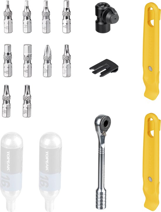 Topeak Escape Gereedschapsfles Zilver — afbeelding 5