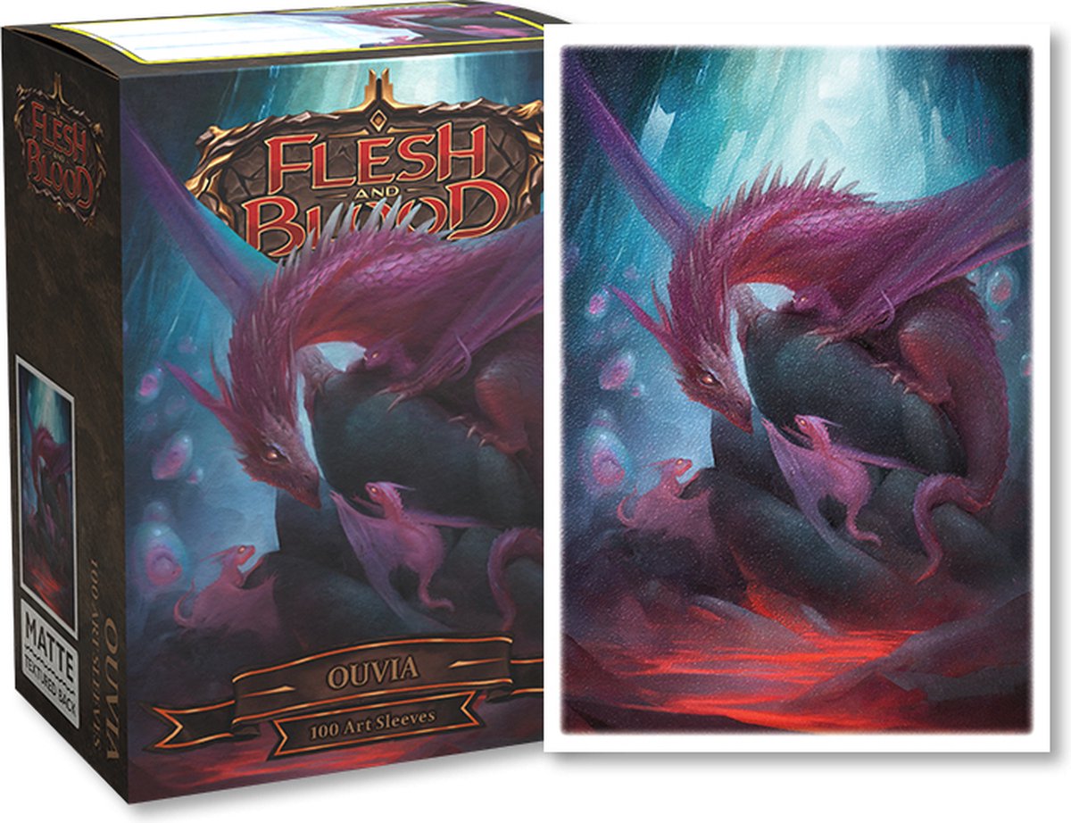 Dragonshield Box 100 Sleeves Brushed Art: FAB Ouvia