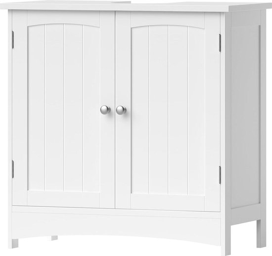 60 cm Witte Badkamermeubel met waskom