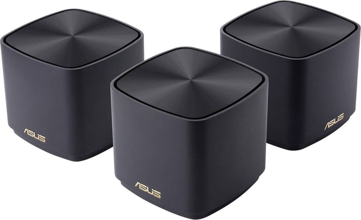 ASUS ZenWiFi AX Mini XD4 - Mesh Wifi - Zwart - 3-pack