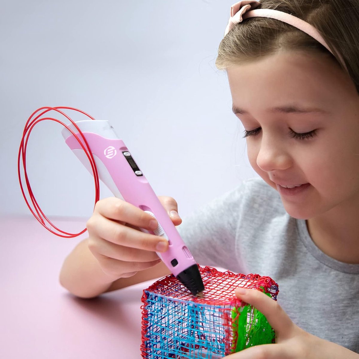 Equivera 3D Pen - 3D Starterspen - 3D Pen Starterspakket - Knutselen en Tekenen - 3D Printen - Incl. Vullingen en Filament - Kinderen en Volwassenen