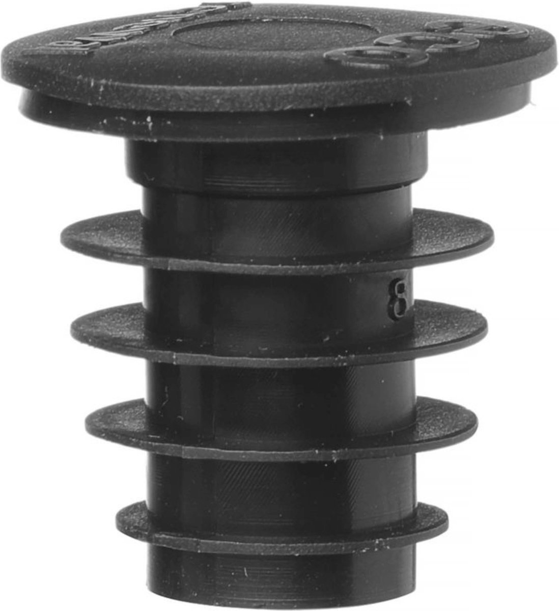 BarUp Flesafsluiter Kurk Geribbeld met Dop - Voor flessen van 0,5 - 1,5 Liter ( Set van 6 )