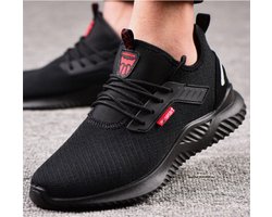 Werkschoenen - 37 - S1P - Veiligheidsschoenen - Sneakers voor werk - Werkschoenen in klussen - Anti impact - Ondoordringbare zool - Anti slip - Stalen neus - Beschermende zool