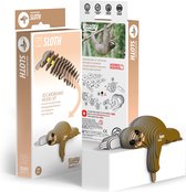EUGY 3D Puzzel - Luiaard - Wilde Dieren - Duurzaam - Verzamel Ze Allemaal - 6 Jaar