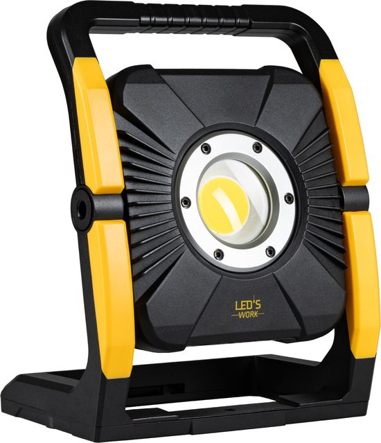 Lampe de Work LED sur batterie - Fonctionne sur batteries Makita, DeWalt, Milwaukee, Bosch, Metabo - 5000 lm