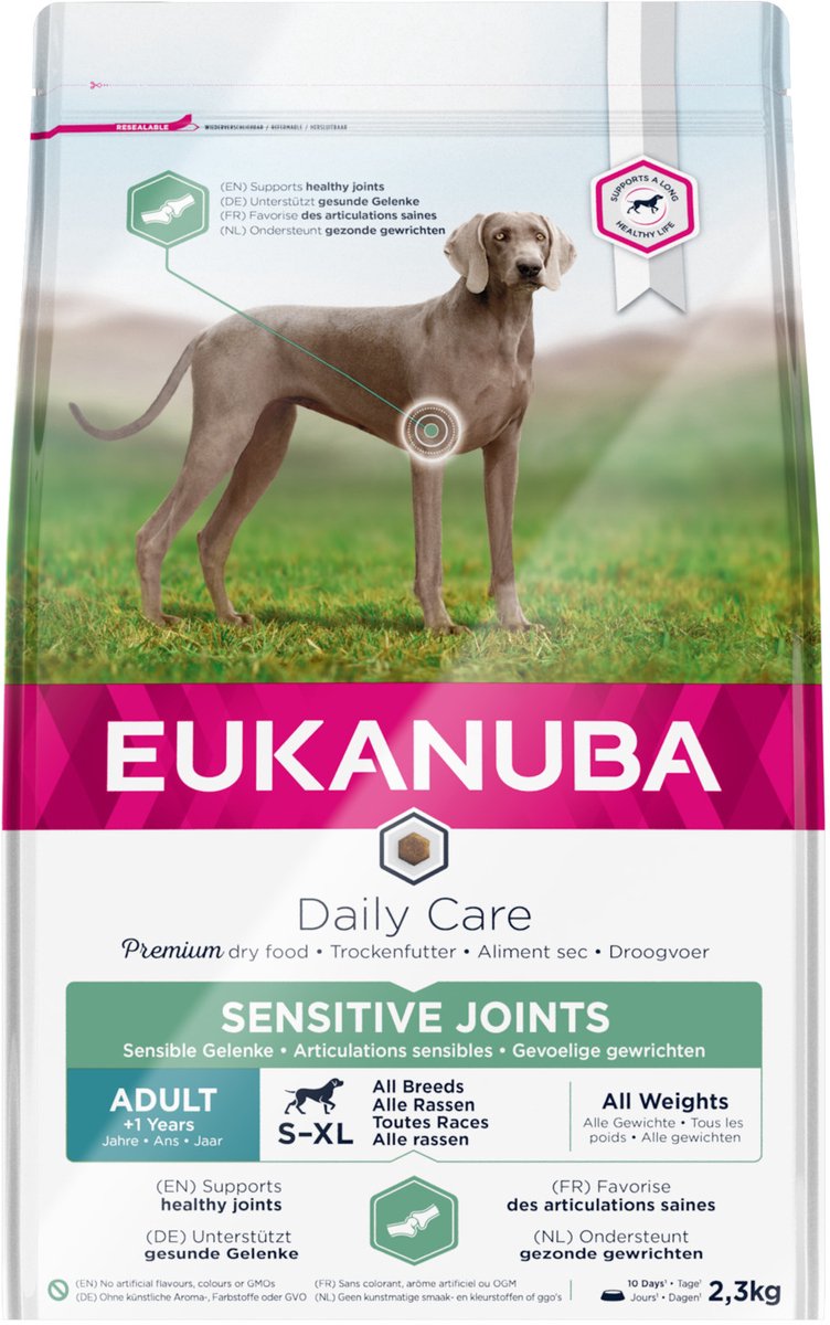 Eukanuba Eukanuba Daily Care Adult Sensitive Joints - Hondenvoer - 2.3 kg