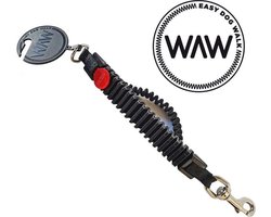 WAW easy dog walk 'schokdemper' Zwart - XL - 25-40 kg