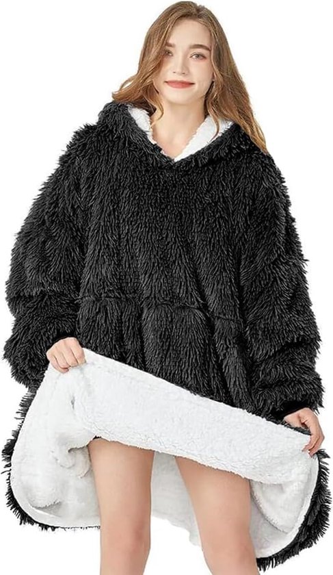 Zachte Inovra Hoodiedeken voor Dames