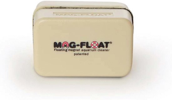 Foto: Mag float algenmagneet grijs xs
