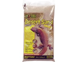 Exo Terra Woestijnzand - Bodembedekking - 4,5 kg - Geel