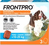 Frontpro Anti vlooien kauwtablet - Hond L 10-25 kg - 3 tabletten