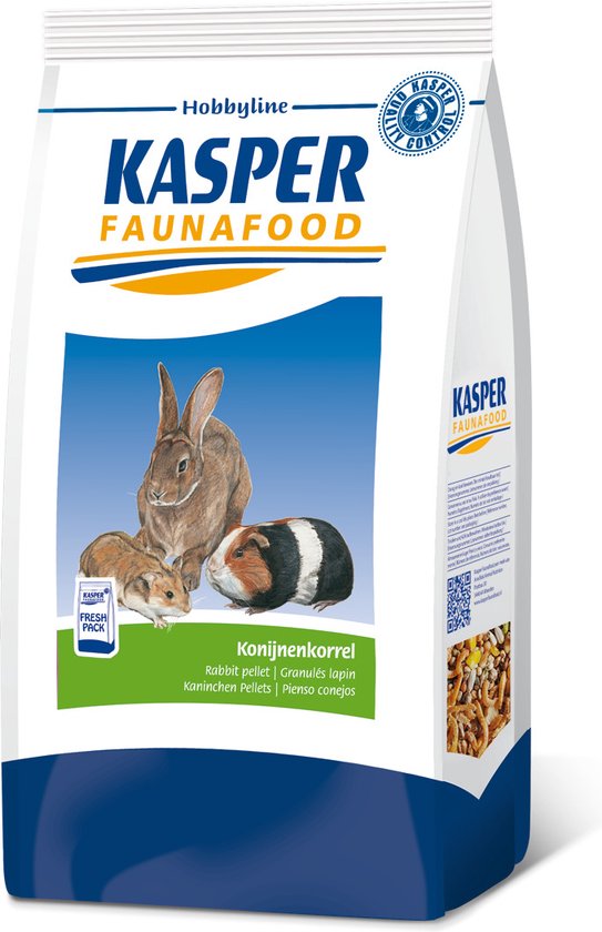 Kasper Faunafood Konijnenkorrel - Knaagdierenvoer - 4 kg