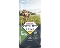 Opti Life Prime Adult All Breeds Kip - Hondenvoer - 12.5 kg Graanvrij