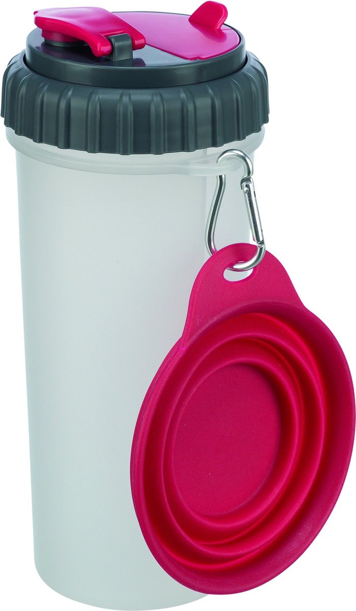 Voer- en Waterreservoir voor onderweg 0,35 ltr Per stuk