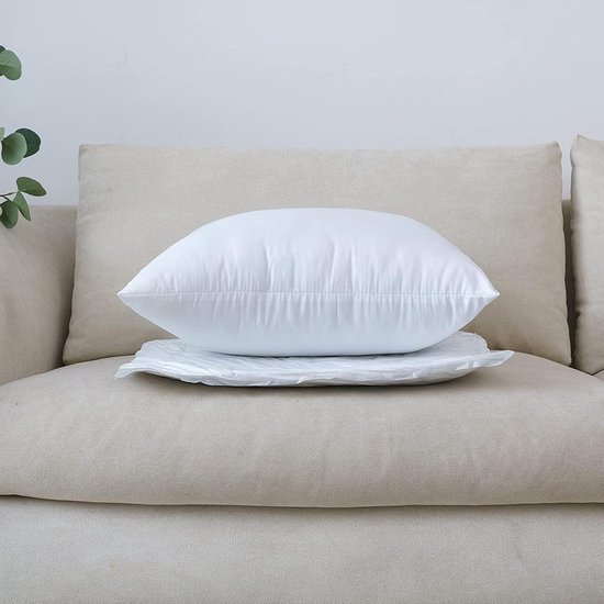 Evergreenweb Kussenvulling 50x50 Cm - Hypoallergeen Traagschuim Binnenkussen Voor Bank En Bed