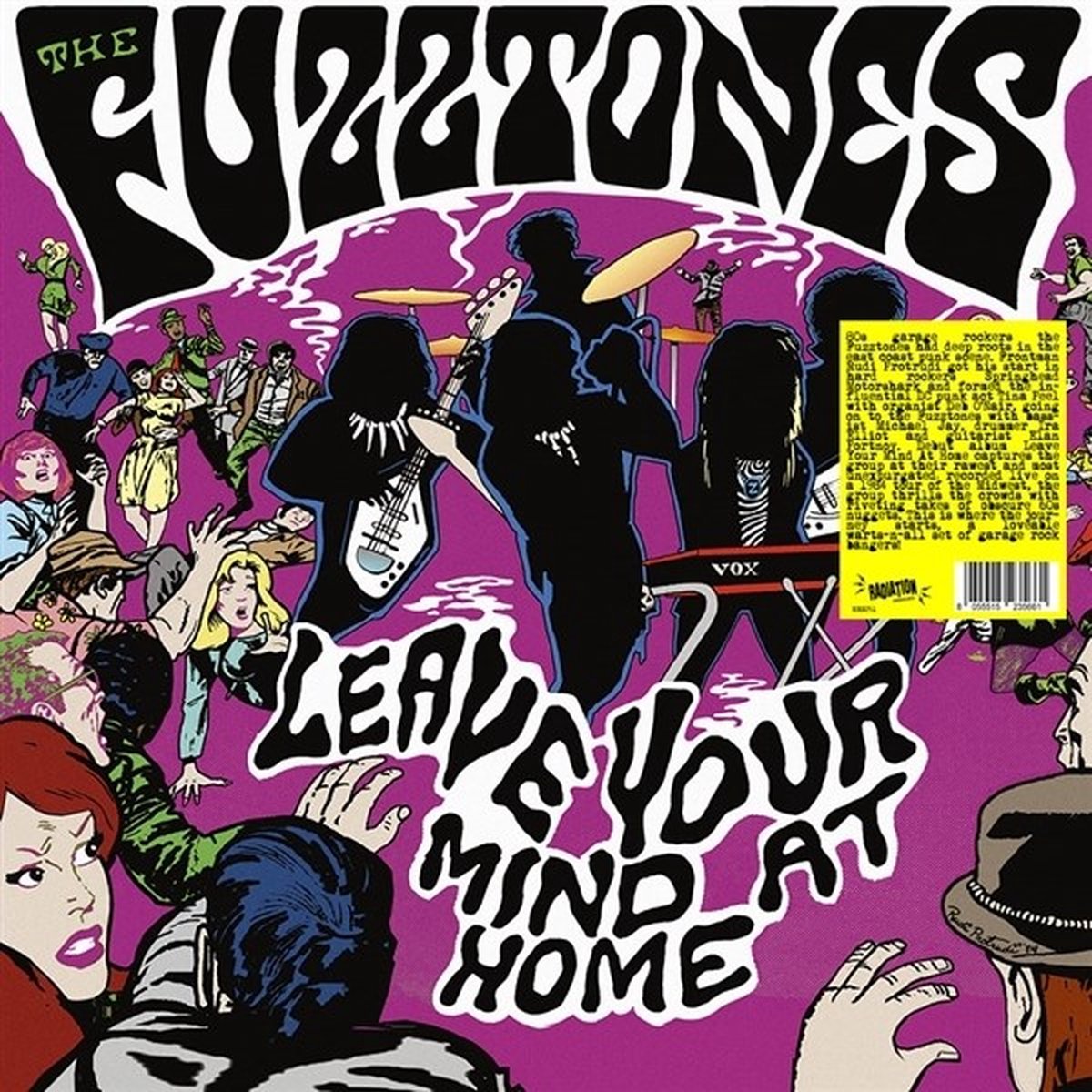 The Fuzztones - Leave Your Mind At Home (LP) (Coloured Vinyl)