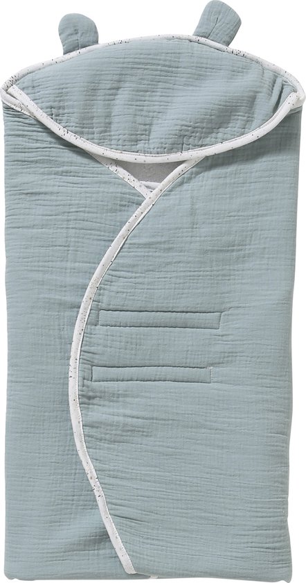 Vertbaudet Plaid met capuchon voor maxi-cosi