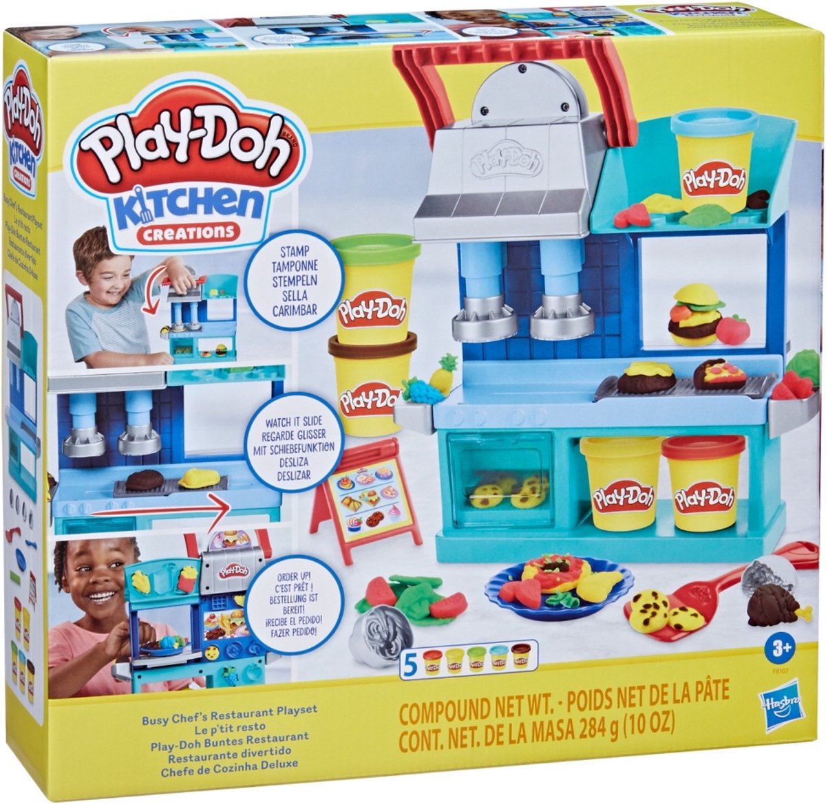 Play-Doh Busy Chefs Restaurant - Klei speelset — afbeelding 20