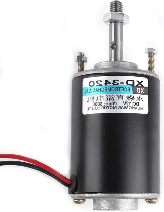 Motore DC 12/24V 30W - Alta Velocità 3000/7000 RPM, Per Generatore E Progetti Fai-da-Te - Foto 3