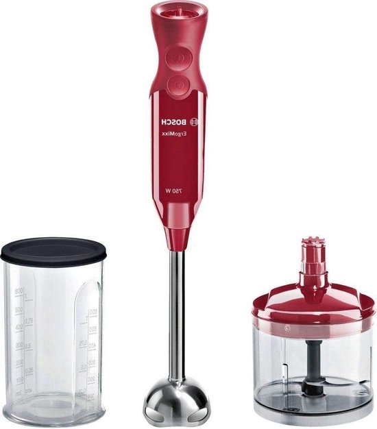 Bosch ErgoMixx Staafmixer MSM67170 - 750 Watt Met Hakmolen En Maatbeker