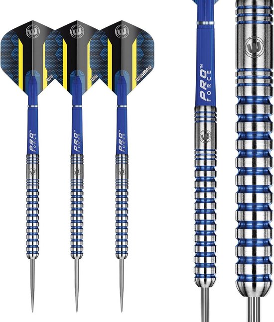 24 Gram Professional Steeltip Tungsten dartset - Sub-Zero Flights en Schachten (stengels) — afbeelding 5