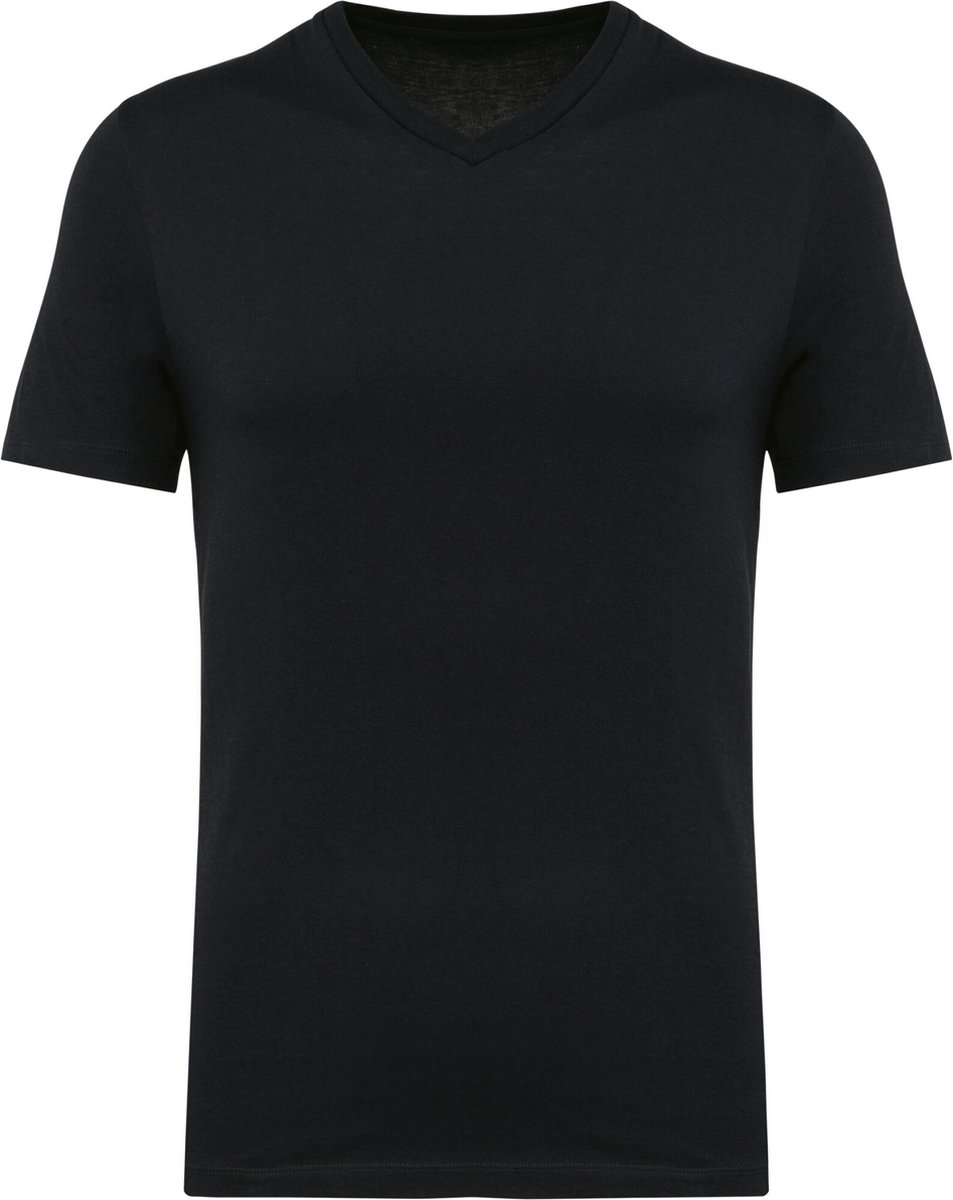 Kariban Premium Supima® heren-t-shirt V-hals korte mouwen PK304 - Black - XXL