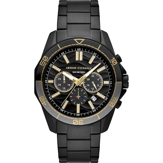 Armani Exchange AX1963 Heren Horloge Zwart bol