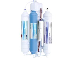 4-traps draagbaar aquarium Countertop omgekeerde osmose waterfiltersysteem met DI filter-100GPD