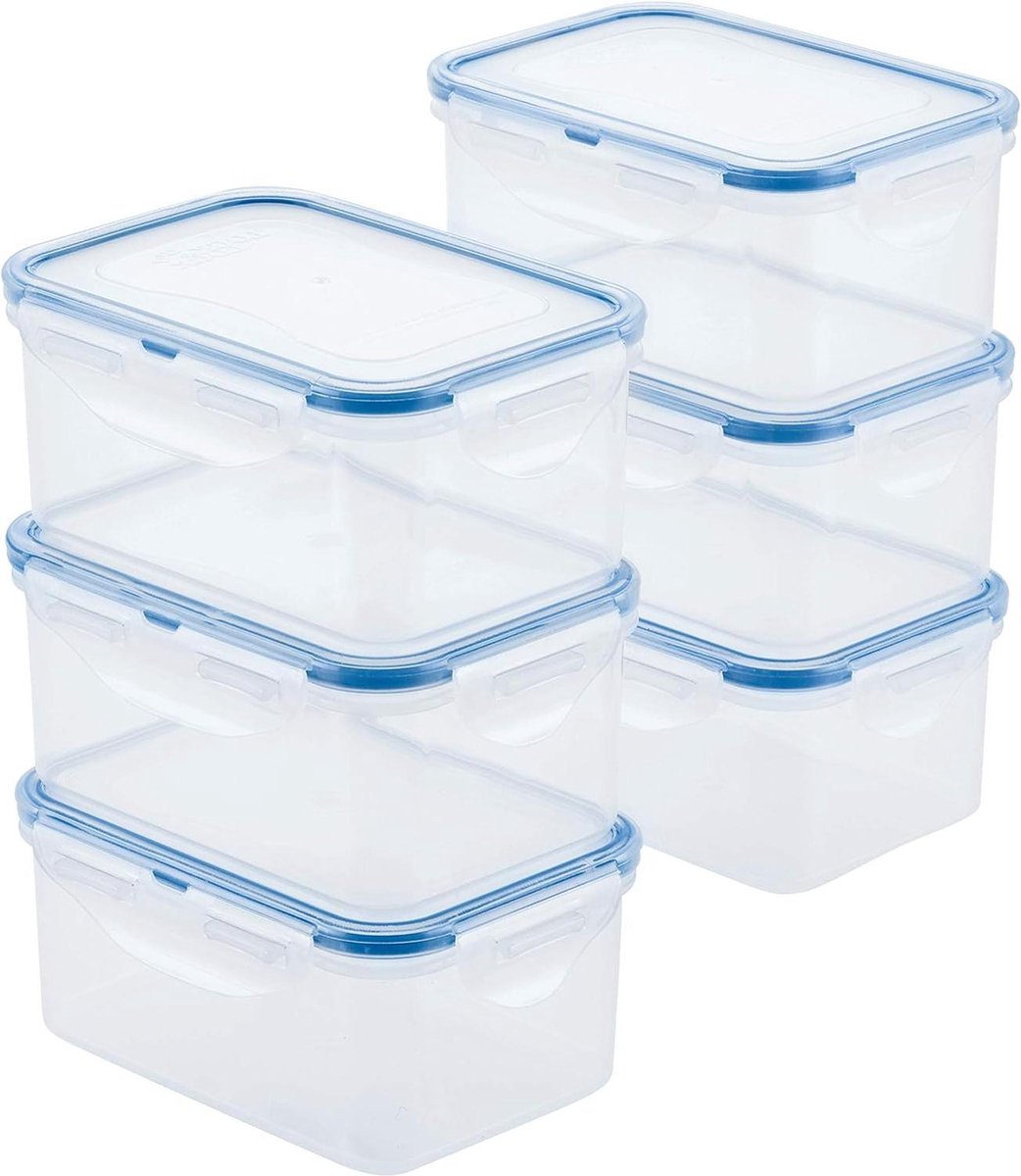 Goedkoopste Opslag Voedsel Opslag Container Set - Duidelijk 20oz (Pack van 6