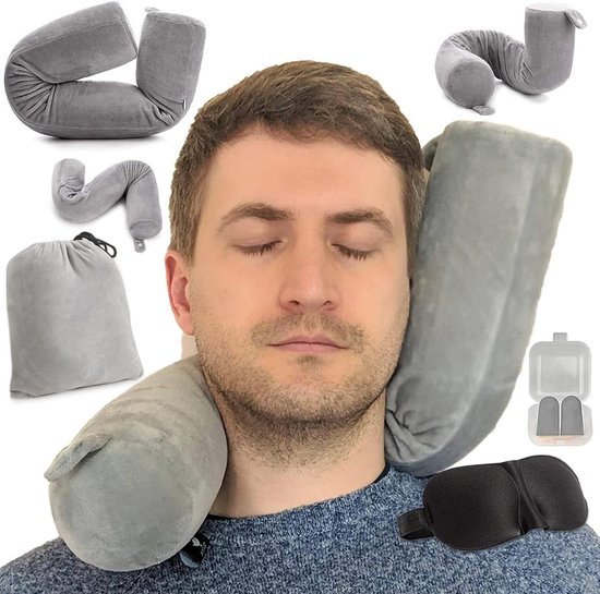 Reiskussen voor Vliegtuig, Buigbaar Nek Kussen voor Reizen, Neksteunkussen voor Reizen Reiskussen voor Volwassenen, Twist Travel Pillow Verstelbaar Vluchtkussen (Yoga Blauw Reiskussen voor Vliegtuig, Buigbaar Nek Kussen voor Reizen, Neksteunkussen voor Reizen Reiskussen voor Volwassenen, Twist Travel Pillow Verstelbaar Vluchtkussen (Yoga Blauw