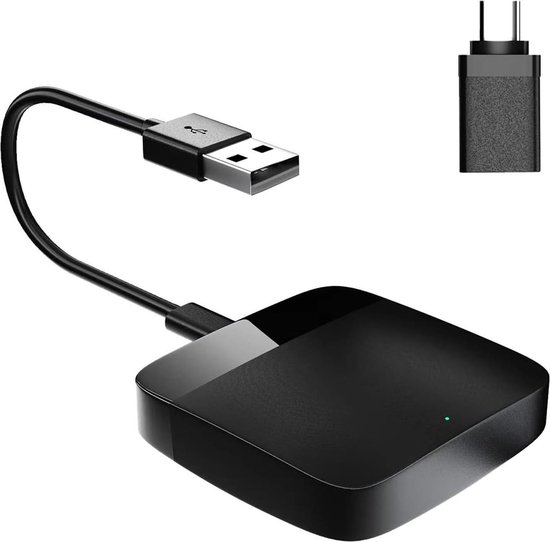 Adaptateur CarPlay Sans Fil Pour IPhone - Convertit Le CarPlay Filaire En Sans Fil - Plug & Play, Pour Voitures à Partir De 2016
