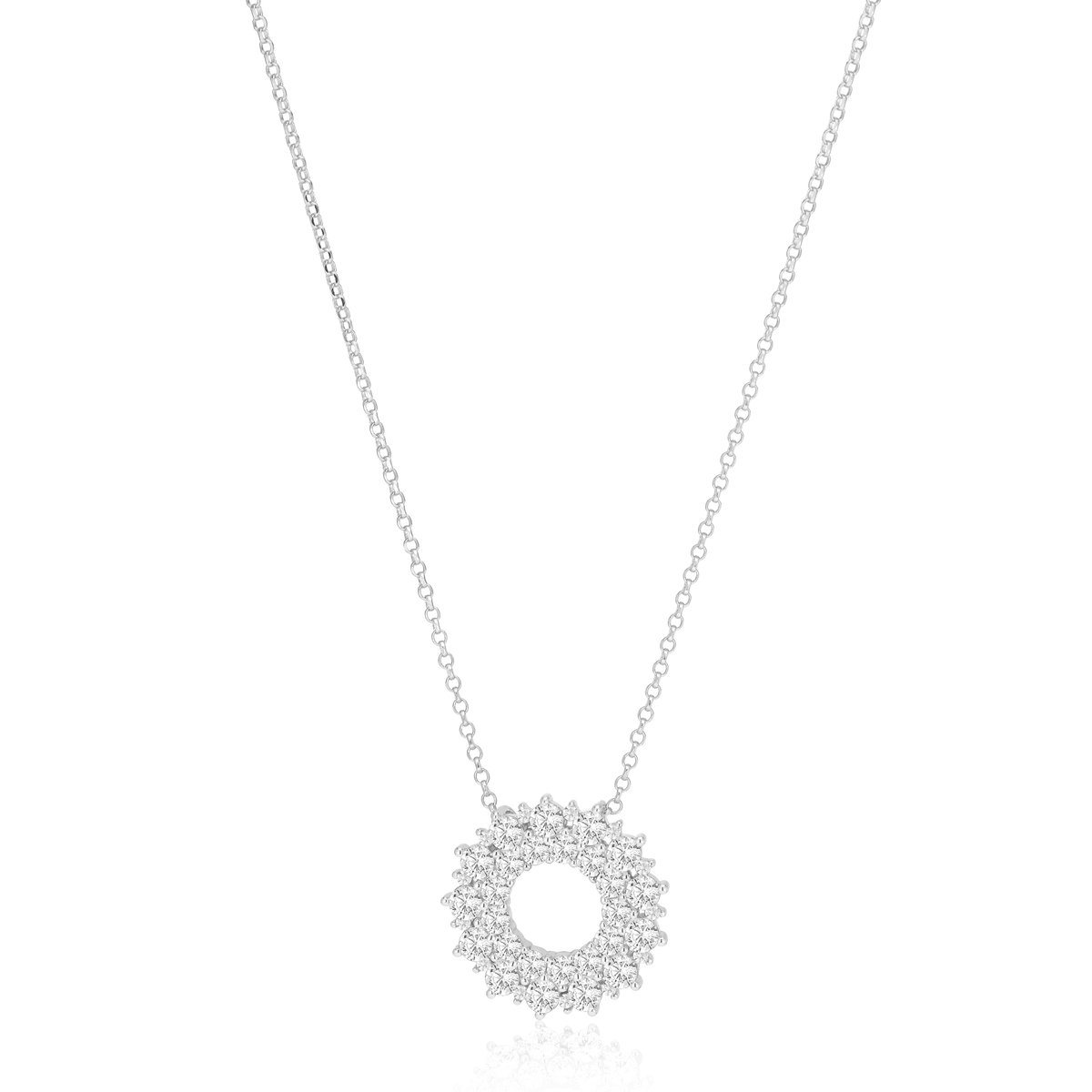 SIF JAKOBS JEWELLERY LIVIGNO NECKLACE SJ-N2364-CZ