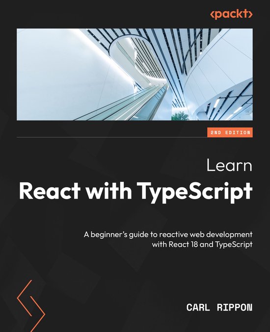 Learn React with TypeScript - cover