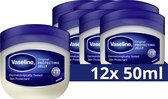 Bol.com Vaseline Petroleum Jelly - Original - met 100% pure petroleum jelly dermatologisch getest - 12 x 50 ml aanbieding