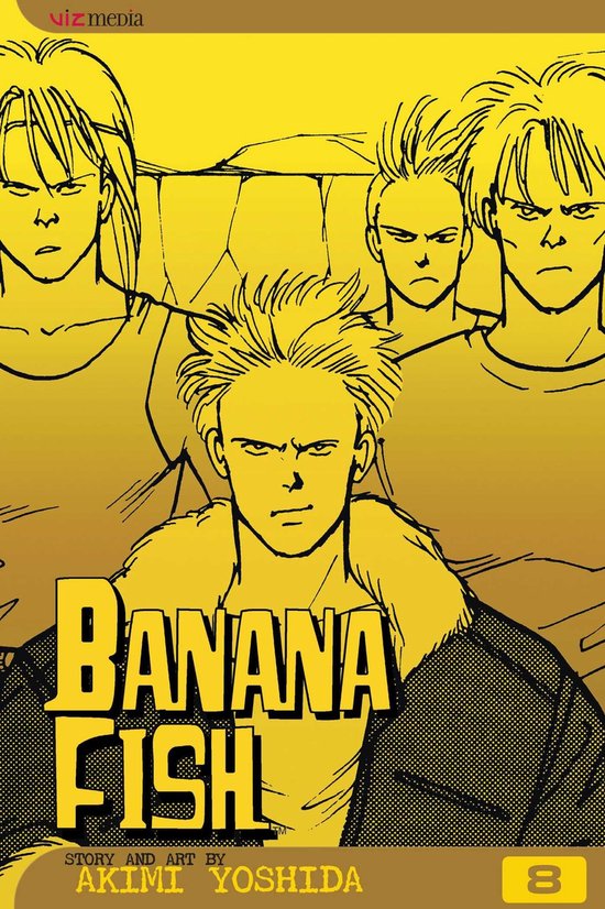 BANANAFISH いろいろ Banana Fish Reprint Version Complete Set (All 4 Volumes