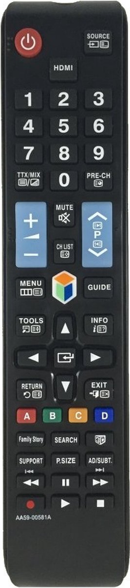 Universele voor Samsung TV AA59-00581A afstandsbediening - Geschikt voor alle Samsung Smart televisies