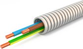 Flexibele Buis met VD Draad - Voorbedrade Flexbuis - 3x2.5mm - 16mm - 50 Meter